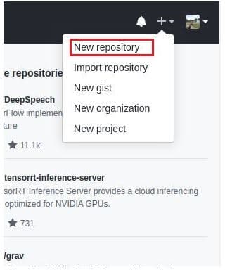 Create repository